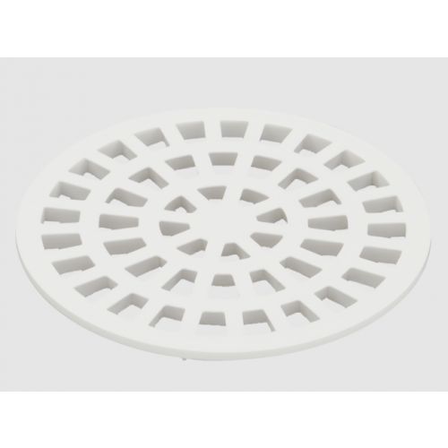 Imagem Produto GRELHA PLASTICA ECOLOGICA REDONDA 150MM BRANCA - KRONA