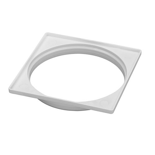 Imagem Produto PORTA GRELHA QUADRADA P/CAIXA SIFONADA 150MM BRANCA - KRONA