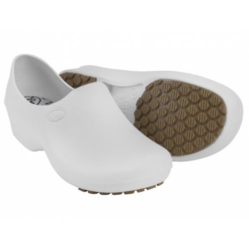 Imagem Produto SAPATO OCUPACIONAL ANTI-DERRAPANTE BORRACHA BRANCO NR37 FEMININO - STICKY SHOES