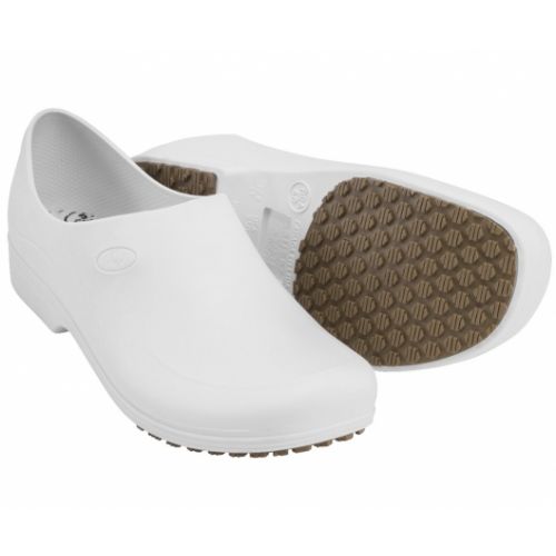 Imagem Produto SAPATO OCUPACIONAL ANTI-DERRAPANTE BORRACHA BRANCO NR40 MASCULINO - STICKY SHOES