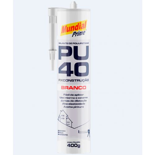 Imagem Produto SELANTE PU CONSTRUCAO 400G BRANCO - MUNDIAL PRIME