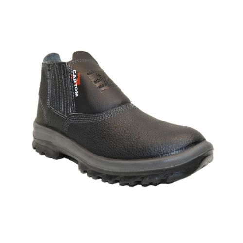 Imagem do produto BOTINA BIDENSIDADE ELASTICO PRETA NR39 SEM BIQUEIRA - CARTOM