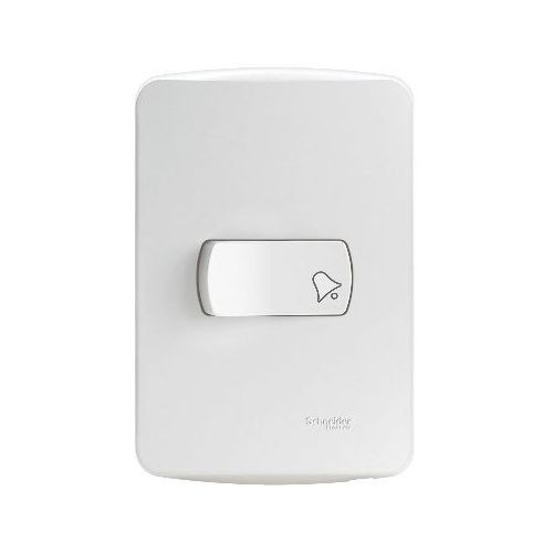 Imagem Produto PULSADOR EMBUTIR CAMPAINHA 10A MILUZ BRANCO COM PLACA - SCHNEIDER