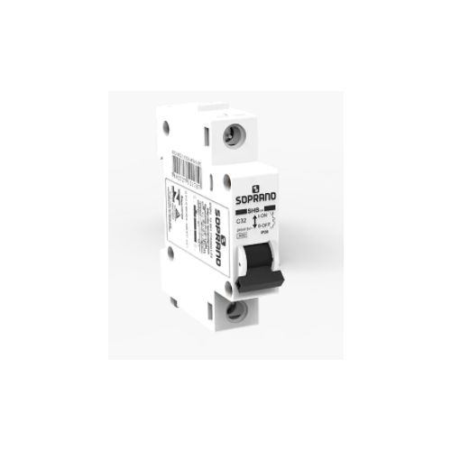 Imagem Produto DISJUNTOR DIN 1 POLO C25 3KA/400V E 5KA/230V ICN - SOPRANO
