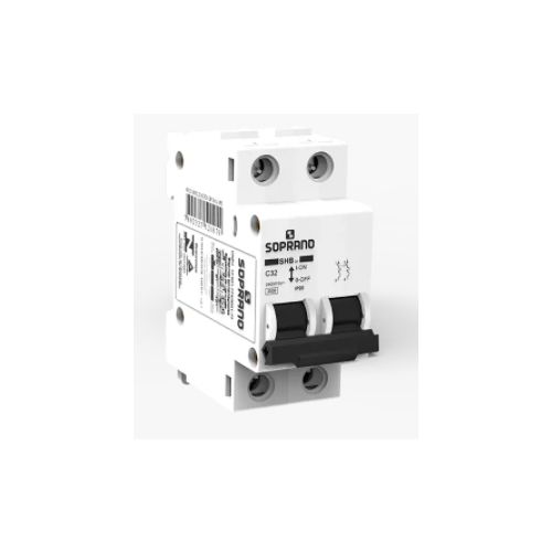 Imagem do produto DISJUNTOR DIN 2 POLOS C20 3KA/400V E 5KA/230V ICN - SOPRANO