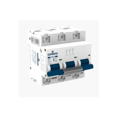 Imagem Produto DISJUNTOR DIN 3 POLOS C80 10KA/400V ICN - SOPRANO