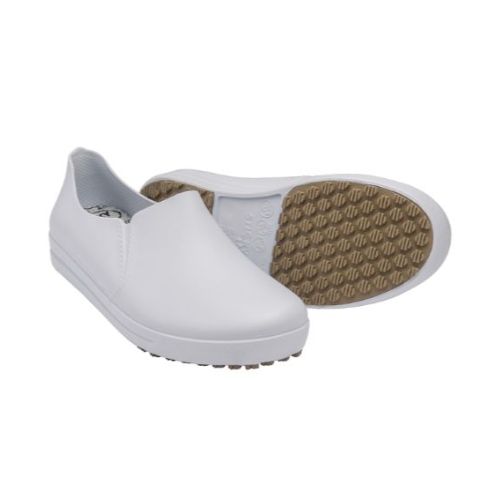 Imagem do produto TENIS OCUPACIONAL ANTI-DERRAPANTE BORRACHA BRANCO NR36 FEMININO - STICKY SHOES