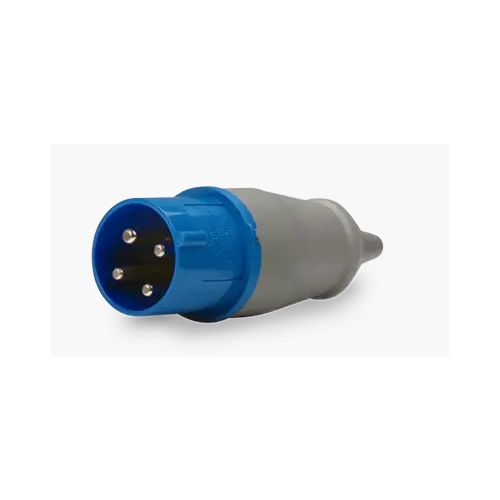 Imagem Produto PLUG BLINDADO MACHO 4 POLOS 16A 220/240V 9H AZUL IP44 - SOPRANO