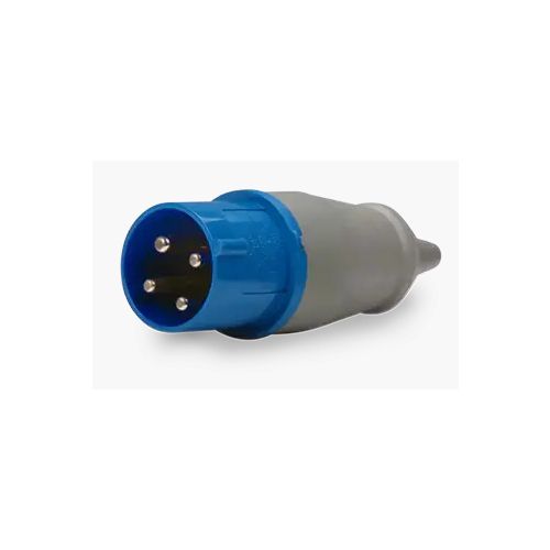 Imagem Produto PLUG BLINDADO MACHO 4 POLOS 32A 220/240V 9H AZUL IP44 - SOPRANO