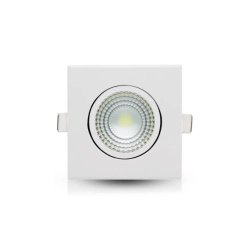 Imagem Produto LUMINARIA SPOT LED EMBUTIR QUADRADA 3W 4000K BRANCA 7,5CM - CRISTALLUX