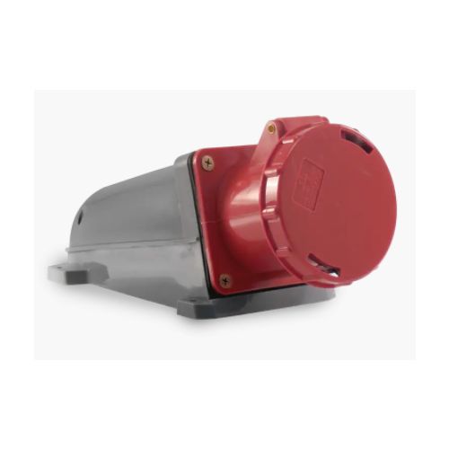 Imagem Produto TOMADA BLINDADA SOBREPOR 4 POLOS 63A 380/440V 6HORAS VERMELHO IP67 - SOPRANO