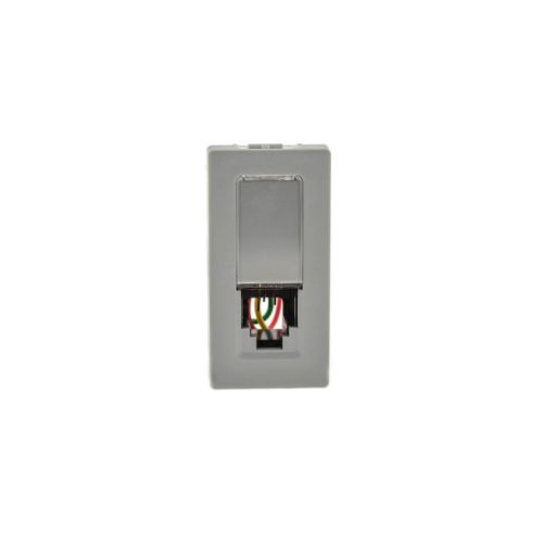 Imagem Produto MODULO TOMADA TELEFONE/RJ11 CINZA PIAL PLUS+ - PIAL