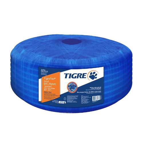 Imagem Produto CONDUITE PVC CORRUGADO REFORCADO 3/4 AZUL - TIGRE