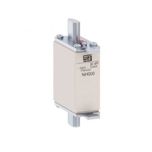 Imagem Produto FUSIVEL NH RETARDADO TAM 000 63A 500VCA FNH000-63U - WEG