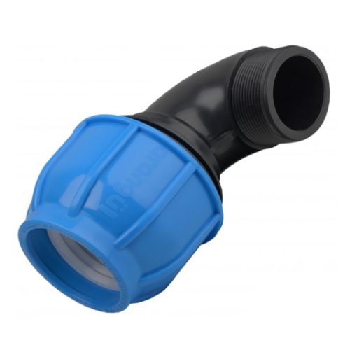 Imagem do produto COTOVELO MACHO P/MANGUEIRA PEAD 20MMX1/2 AZUL