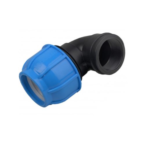 Imagem Produto COTOVELO FEMEA P/MANGUEIRA PEAD 25MMX3/4 AZUL