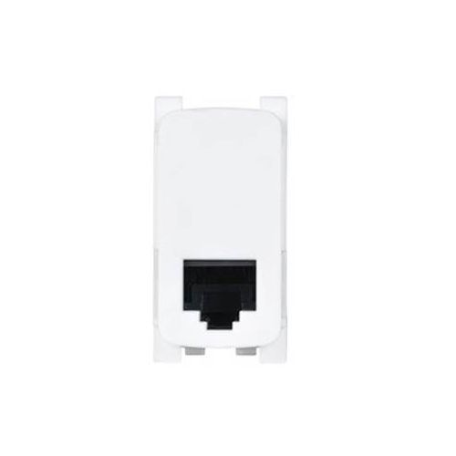Imagem Produto MODULO TOMADA RJ45 CAT5 BRANCO ZEFFIA - PIAL