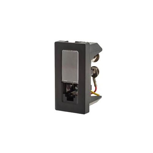 Imagem Produto MODULO TOMADA TELEFONE/RJ11 PRETO PIAL PLUS+ - PIAL