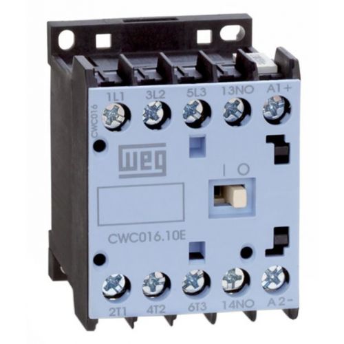 Imagem Produto MINI CONTATOR 16A 1NA 220V 50/60HZ CWC016-10-30D23 - WEG