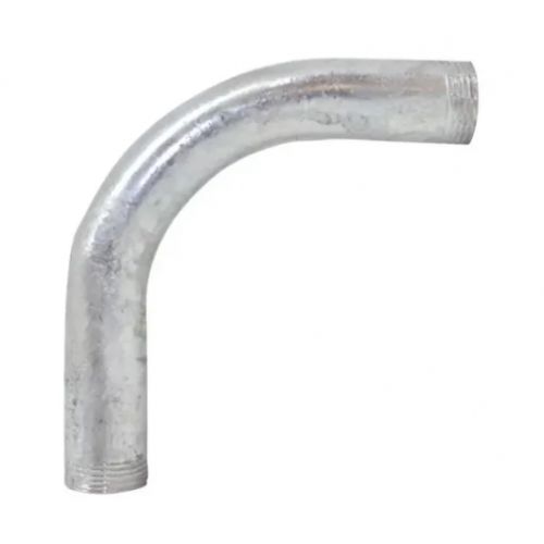 Imagem Produto CURVA P/ELETRODUTO GALVANIZADA A FOGO 90G C/ROSCA 4  NBR5598 