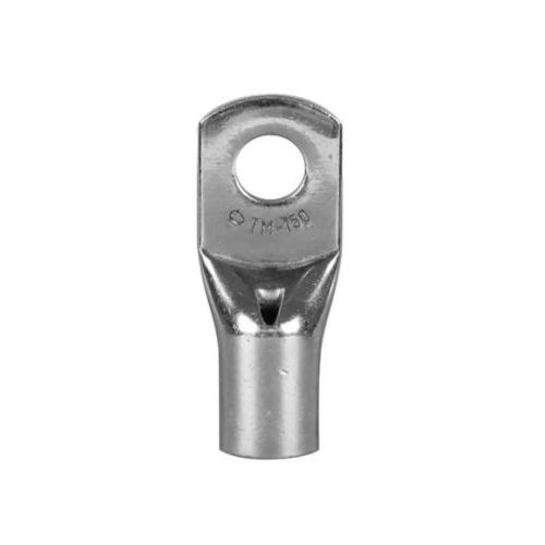 Imagem Produto TERMINAL DUPLA COMPRESSAO COBRE ESTANHADO SEM ISOLACAO P/CABO 25MM FURO 8MM - INTELLI