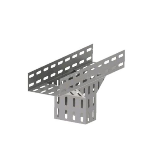Imagem Produto TE PRE ZINCADO PERFURADO VERTICAL DESCIDA 90G 100X50MM P/ELETROCALHA - VG