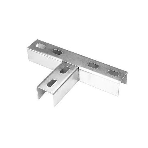 Imagem Produto EMENDA PRE ZINCADA PERFURADA P/PERFILADO TIPO T INTERNA 38X38MM PRETA - JEA