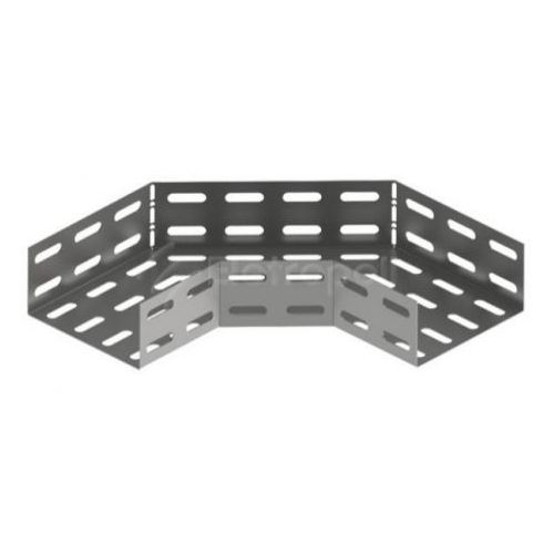 Imagem Produto CURVA P/ELETROCALHA PRE ZINCADO PERFURADA HORIZONTAL 90G 400X100MM - VG