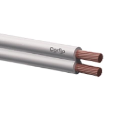 Imagem Produto CABO PARALELO COBRE PVC 300V 2X2,5MM BRANCO - CORFIO