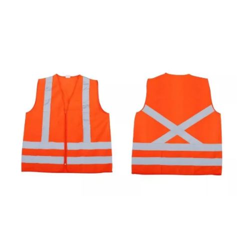 Imagem Produto COLETE SEGURANCA REFLETIVO S/BOLSO TAMANHO XXG LARANJA - PLASTCOR