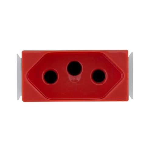 Imagem Produto MODULO TOMADA 20A/250V VERMELHO ARIA - TRAMONTINA