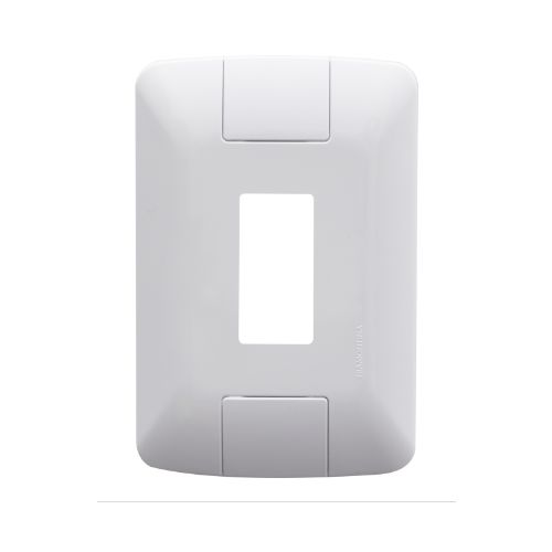 Imagem do produto PLACA 4X2 COM 1 ESPACO VERTICAL BRANCA COM SUPORTE ARIA - TRAMONTINA