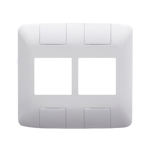 Imagem Produto PLACA4X4 COM 4 ESPACOS HORIZONTAIS BRANCA COM SUPORTE ARIA - TRAMONTINA