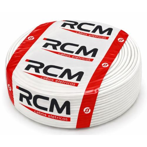 Imagem Produto CABO FLEXIVEL COBRE PVC 70G 750V 1X2,5MM BRANCO - RCM