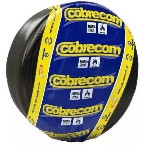 Imagem Produto CABO FLEXIVEL COBRE PVC 70G 750V 1X2,5MM PRETO - COBRECOM