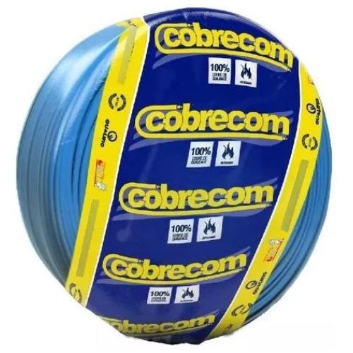 Imagem Produto CABO FLEXIVEL COBRE PVC 70G 750V 1X6MM AZUL - COBRECOM