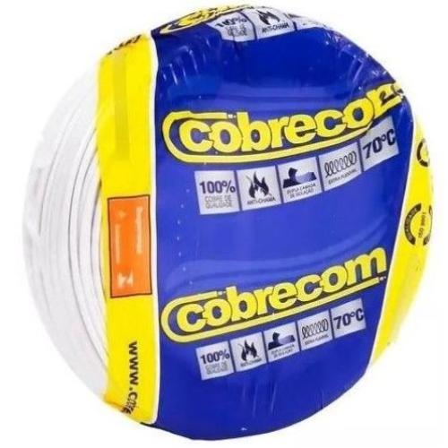 Imagem Produto CABO PARALELO COBRE PVC 300V 2X1,5MM BRANCO - COBRECOM