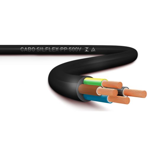 Imagem Produto CABO PP COBRE PVC 70G 500V 4X1,5MM PRETO - SIL