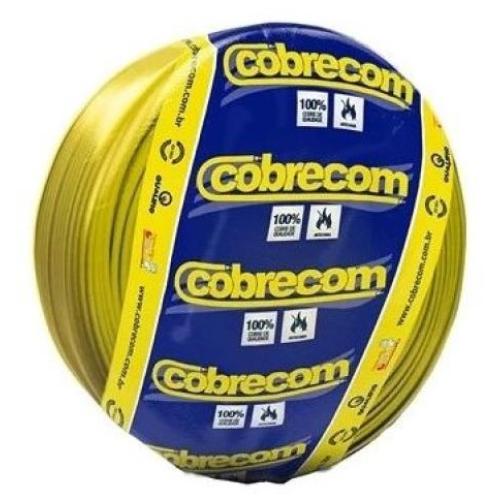 Imagem Produto CABO LSHF/A 70G FLEXIVEL 750V 1X2,5MM AMARELO ATOX - COBRECOM