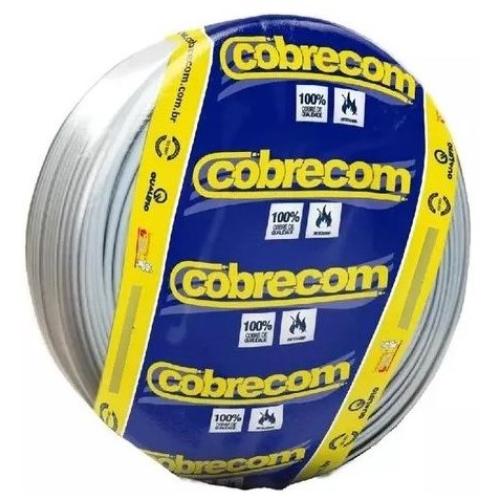 Imagem Produto CABO LSHF/A 70G FLEXIVEL 750V 1X2,5MM CINZA ATOX - COBRECOM