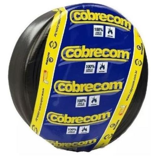Imagem Produto CABO LSHF/A 70G FLEXIVEL 750V 1X2,5MM PRETO ATOX - COBRECOM