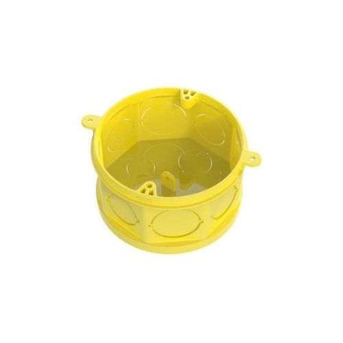 Imagem Produto CAIXA DERIVACAO PVC P/TETO 4X4 FUNDO MOVEL AMARELA - TIGRE