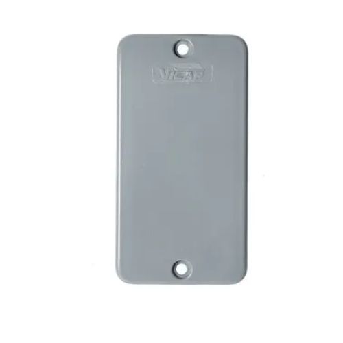 Imagem Produto TAMPA P/CONDULETE PVC CEGA CINZA P/CAIXA PEQUENA - VICAP