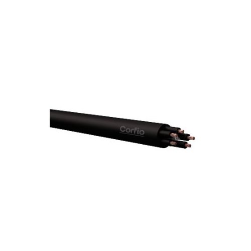 Imagem Produto CABO CONTROLE COBRE PVC 70G 500V 6X0,5MM PRETO - CORFIO
