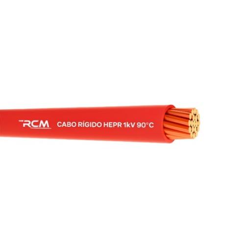 Imagem Produto CABO RIGIDO COBRE HEPR 90G 1KV 1X25MM VERMELHO - SIL