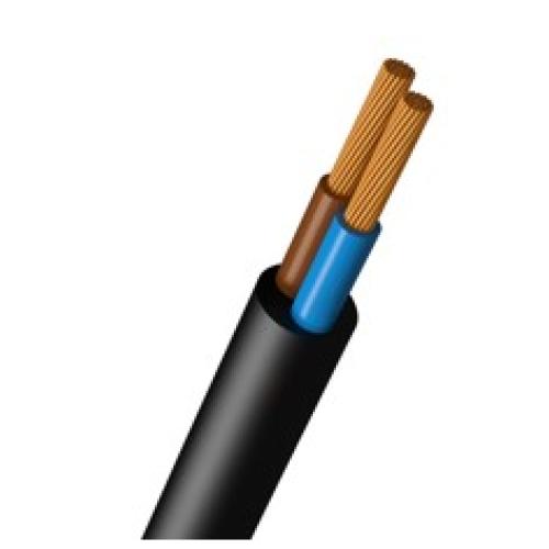 Imagem Produto CABO PP COBRE PVC 70G 500V 2X1,5MM PRETO - CORFIO