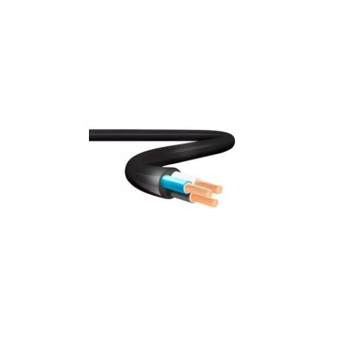Imagem Produto CABO PP COBRE PVC 70G 500V 3X1MM PRETO - CORFIO