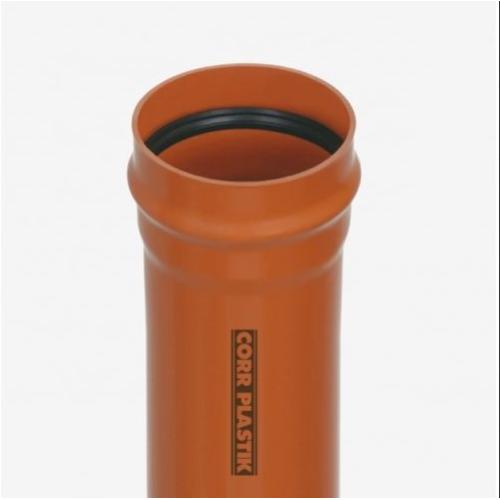 Imagem Produto TUBO COLETOR LISO DN250 6 METROS - CORR PLASTIK