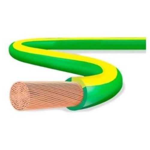 Imagem Produto CABO FLEXIVEL COBRE PVC 70G 750V 1X16MM VERDE/AMARELO - COBRECOM