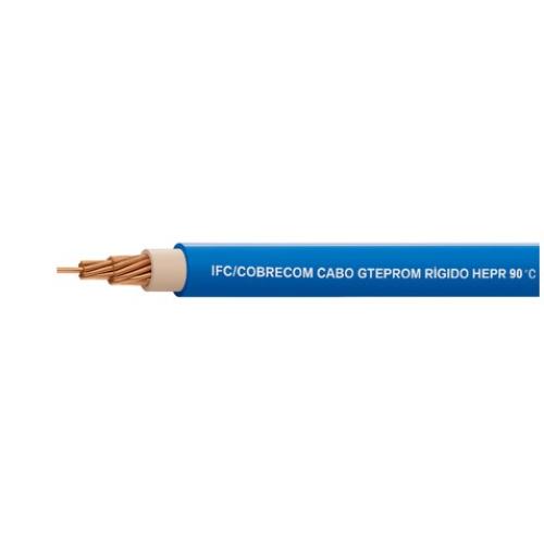 Imagem Produto CABO RIGIDO COBRE HEPR 90G 1KV 1X95MM AZUL - COBRECOM